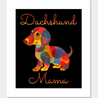 Dachshund Mama Doxie Dog Mom Posters and Art